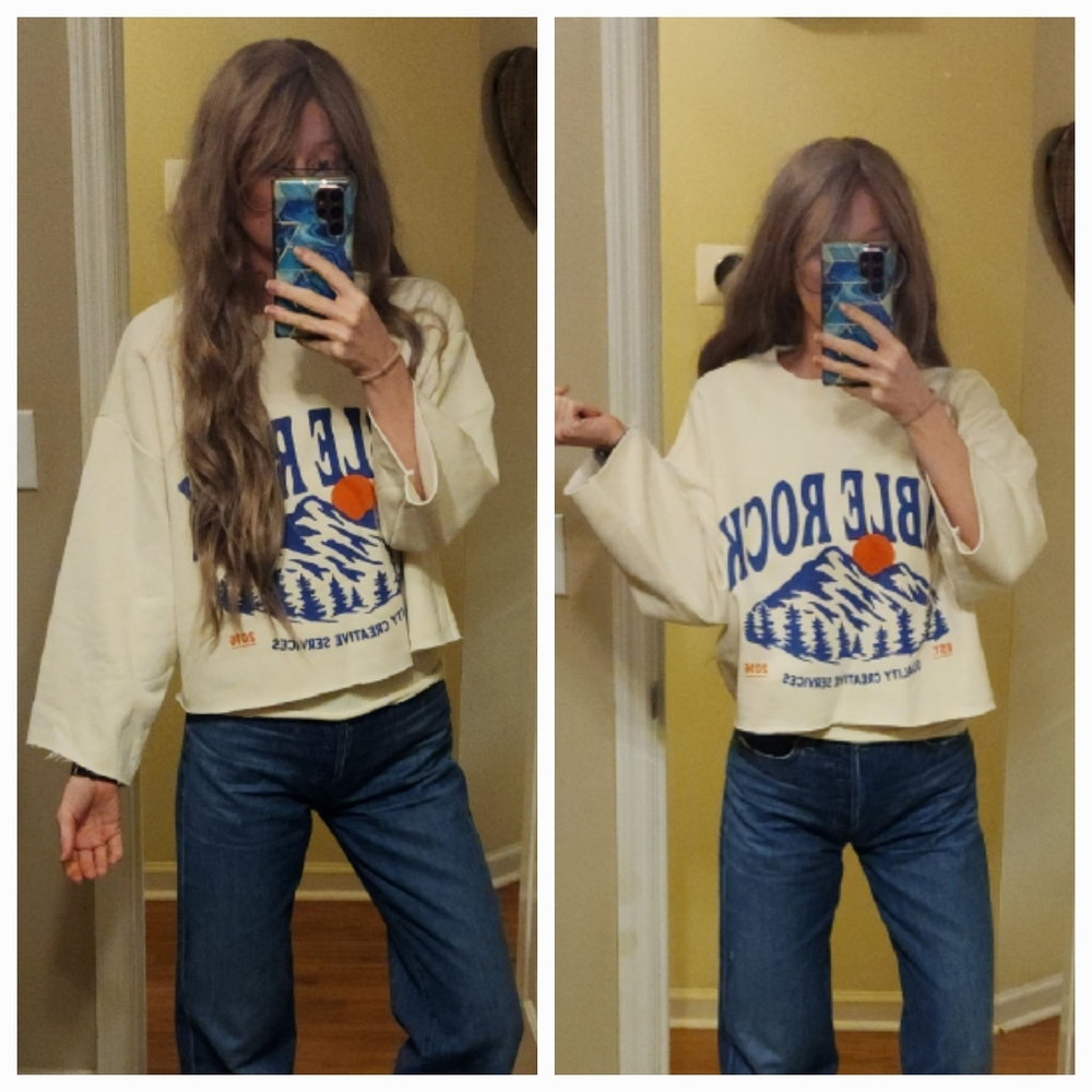Upcycled Table Rock Sweatshirt